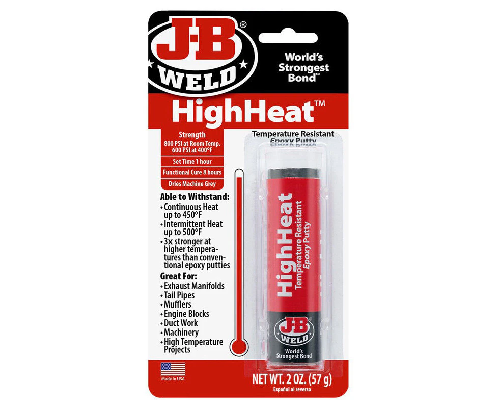 J-B Weld HighHeat Temperature Resistant Epoxy Putty