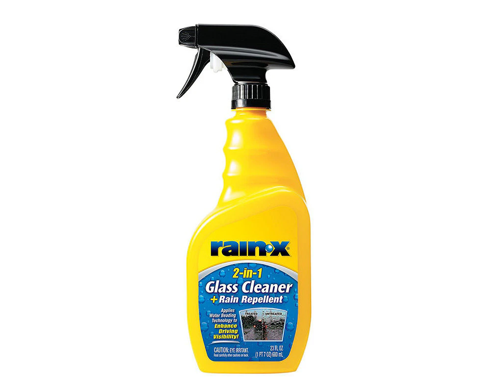 Rain-X 2-in-1 Glass Cleaner with Repellent 680ml