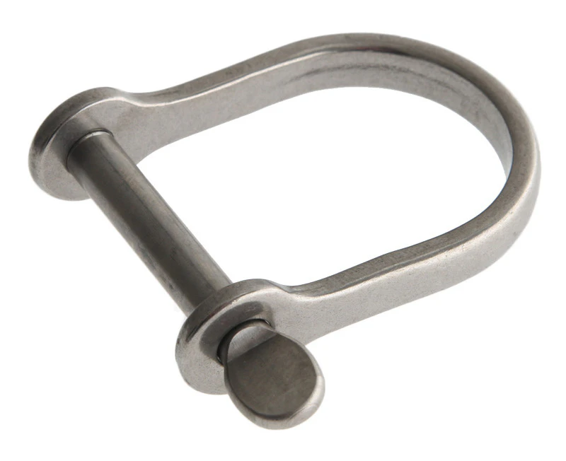 Ronstan RF1853 Wide D Shackle 39mm x 30mm - 1/4in Pin