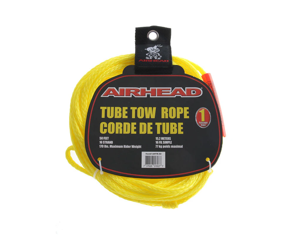 Airhead Single Rider Tube Tow Rope 15.2m