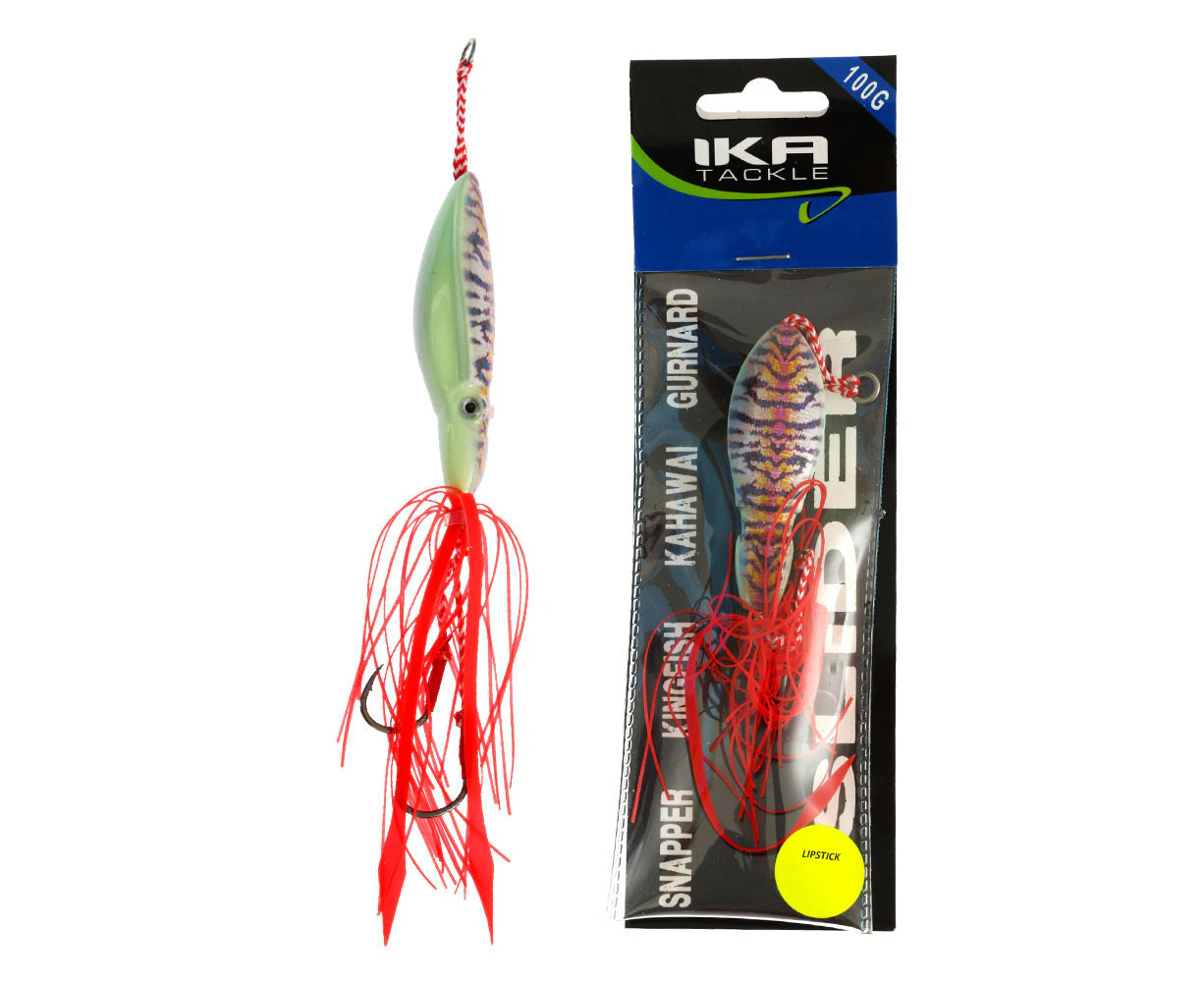 Ika Tackle Squid Slider Lure 100g Lipstick