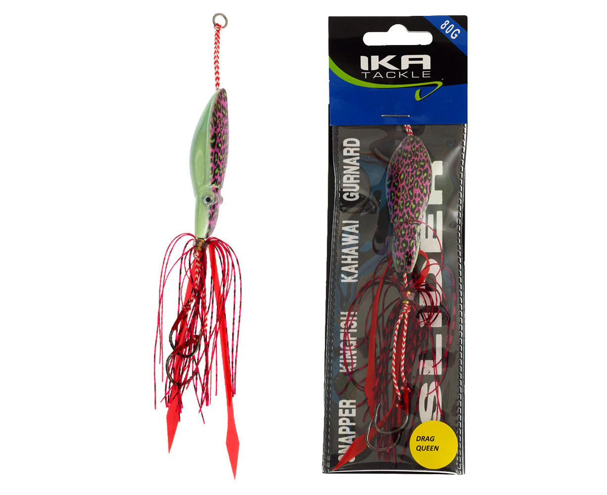 Ika Tackle Squid Slider Lure 80g Drag Queen