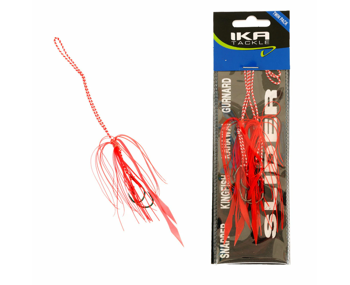 Ika Tackle Slider Lure Replacement Skirt Qty 2 Lipstick