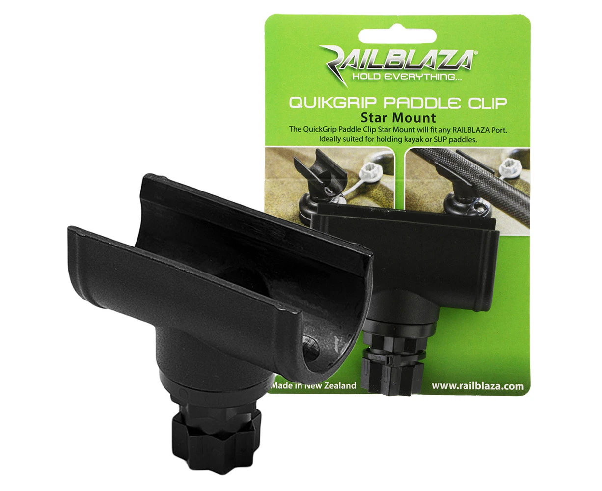 RAILBLAZA QuikGrip Universal Paddle Clip Star Mount 32mm