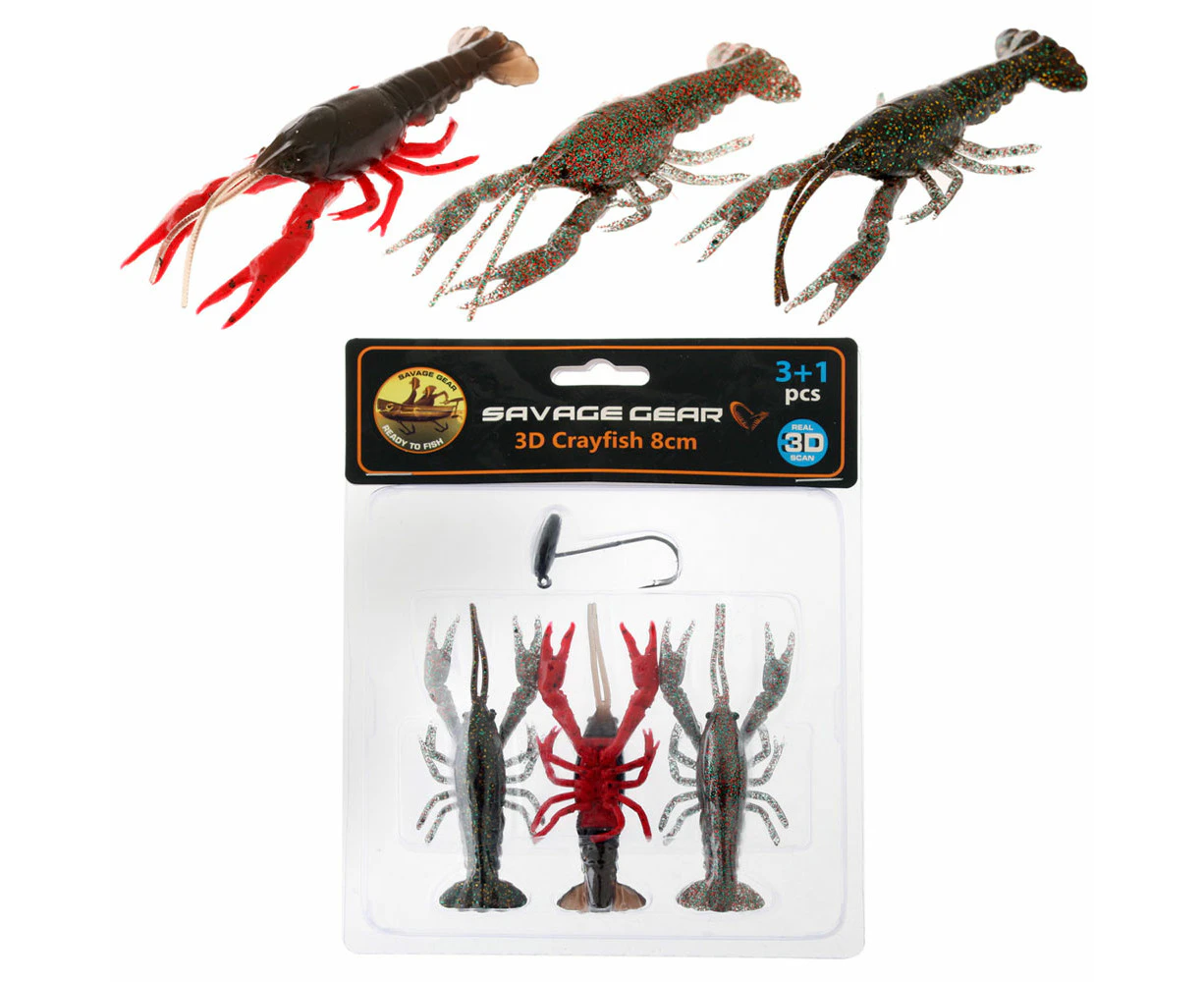 Savage Gear 3D Crayfish Kit 8cm