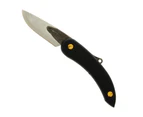 Svord Peasant Pocket Knife with Black Polypropylene Handle 3in
