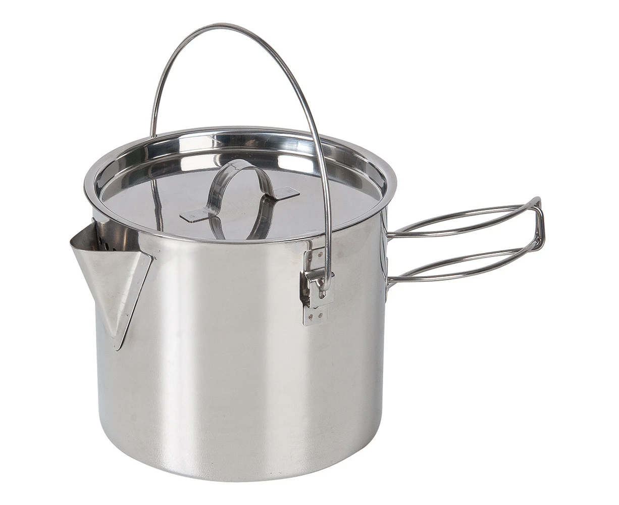 Campfire Stainless Steel Billy Kettle 750ml