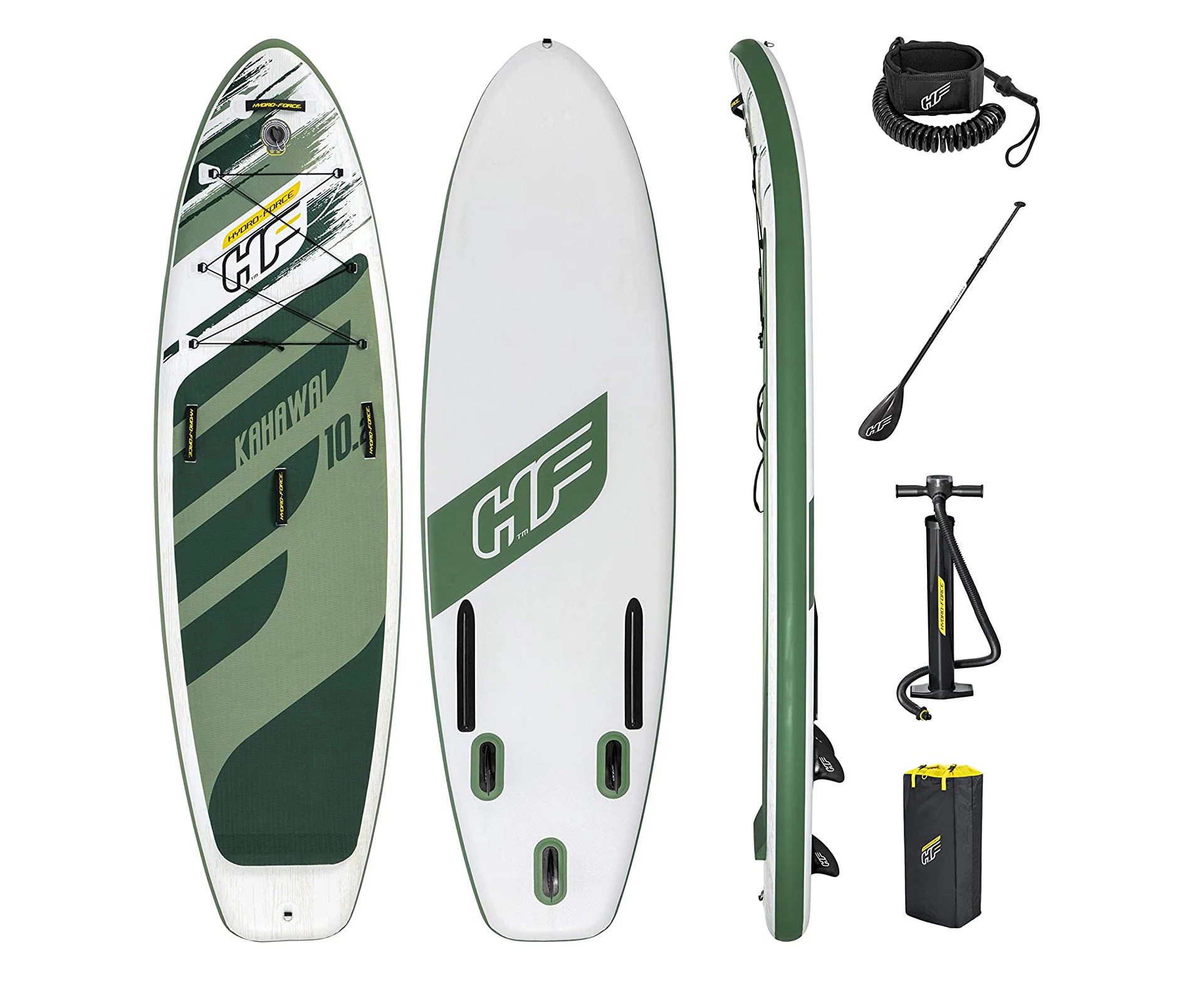 Hydro-Force Kahawai Inflatable Stand Up Paddle Board Package 10ft 2in