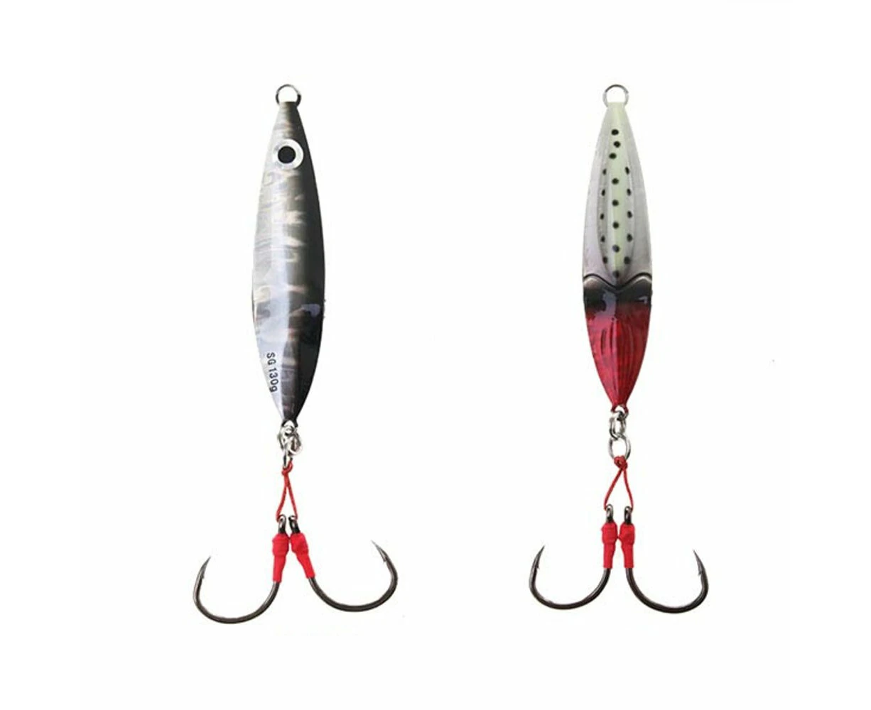 Savage Gear Squish Slow Pitch Jig 11.5cm 130g Silver Glow