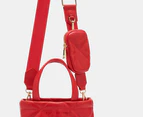 Tony Bianco Breanna Crossbody Tote Bag - Red