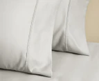 Sheraton Luxury 750 Thread Count Egyptian Cotton Blend Pillowcase 2-Pack - Silver