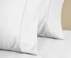 Sheraton Luxury 750 Thread Count Egyptian Cotton Blend Pillowcase 2-Pack - White