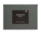 Sheraton Luxury 750 Thread Count Egyptian Cotton Blend Sheet Set - Charcoal