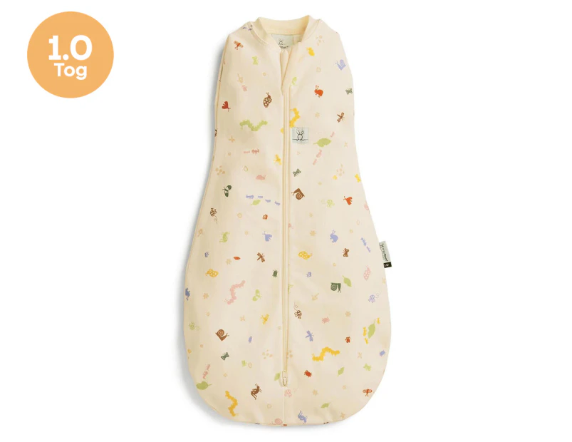 ergoPouch 1.0 Tog Cocoon Swaddle Bag - Critters