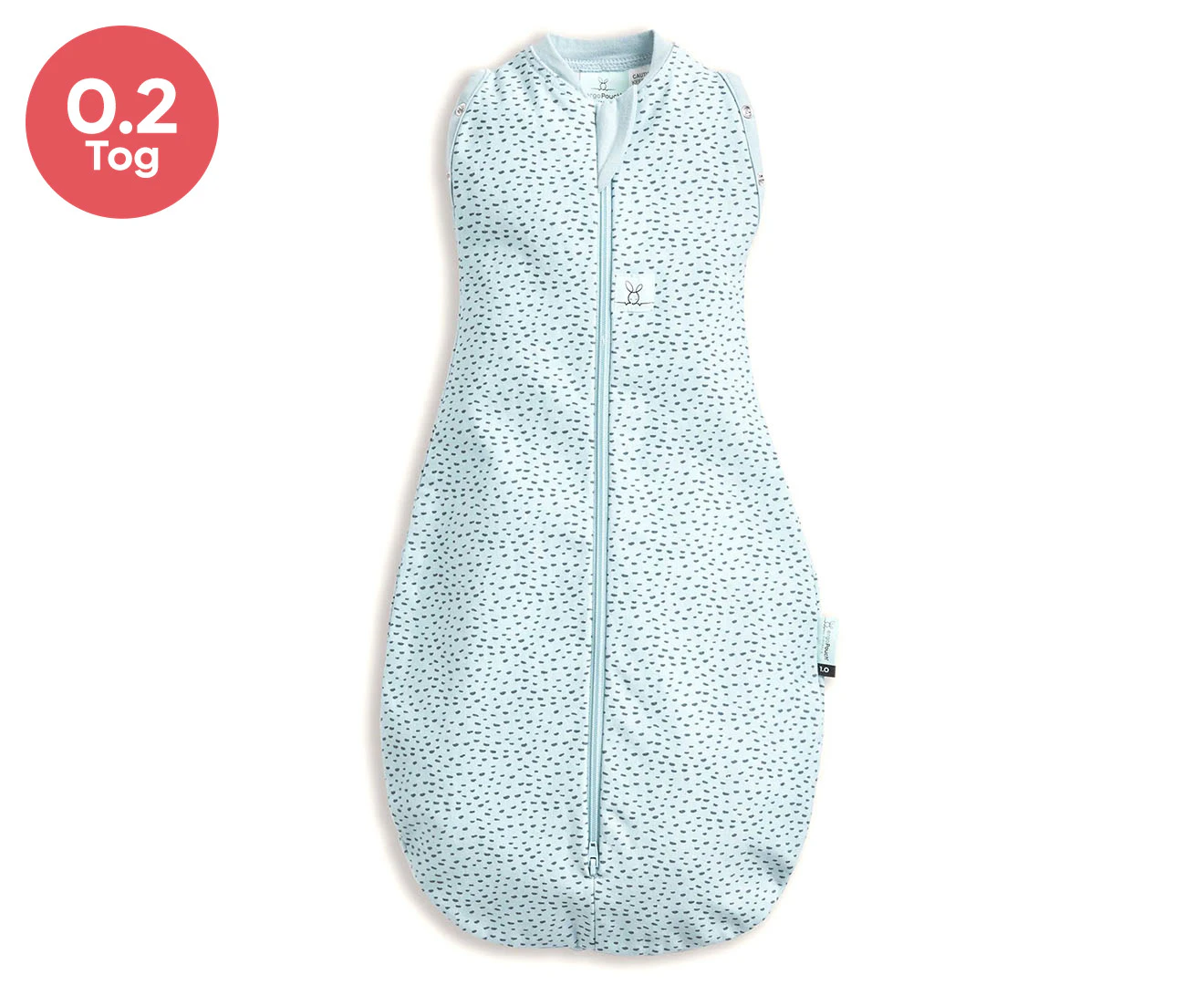 ergoPouch 0.2 Tog Cocoon Swaddle Bag - Pebble