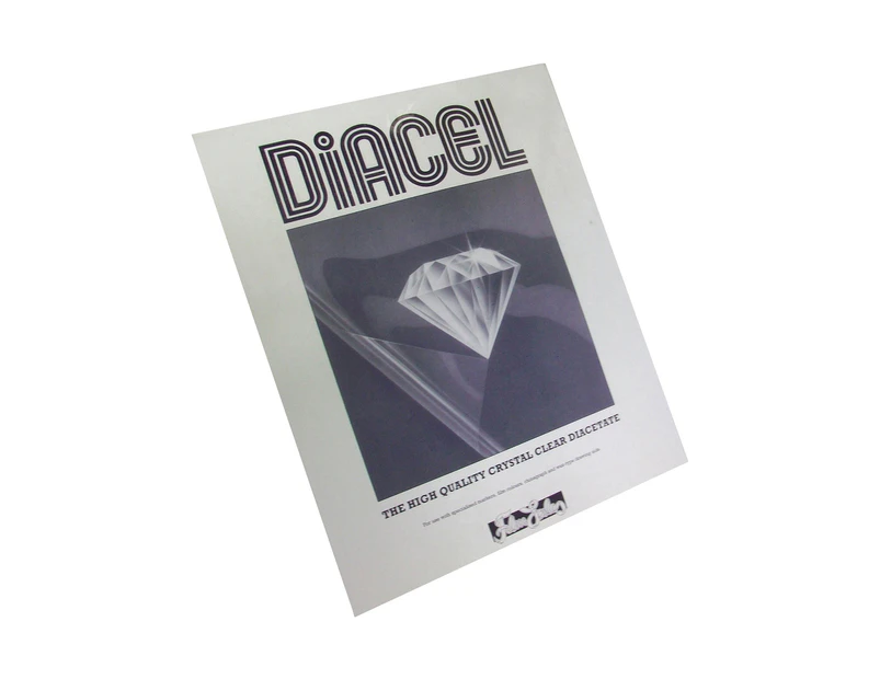 Diacel / Acetate Pad 120mic A4 15 Sheet Pad FLM400061
