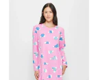 Target Long Sleeve Slogan Sleep Nightie