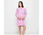 Target Long Sleeve Slogan Sleep Nightie