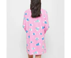 Target Long Sleeve Slogan Sleep Nightie