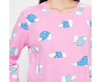 Target Long Sleeve Slogan Sleep Nightie