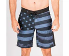 Board Shorts 2.0 - Blackout American Flag