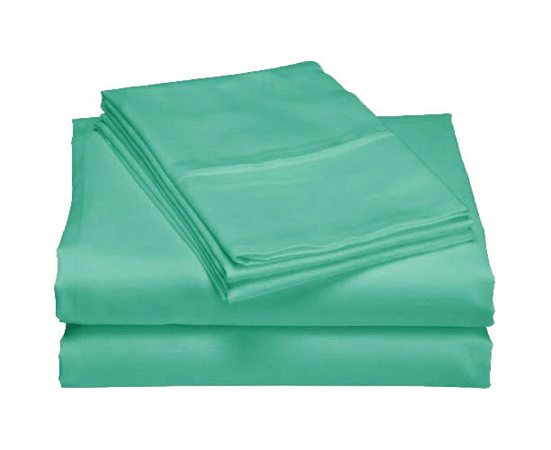 Super Soft Microfiber King Bed Sheet Set-Aqua