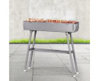 Grillz BBQ Grill Charcoal Smoker Barbecue Portable
