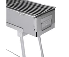 Grillz BBQ Grill Charcoal Smoker Barbecue Portable