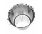 19L Stainless Steel Stock Pot, Silver - Anko