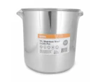 19L Stainless Steel Stock Pot, Silver - Anko