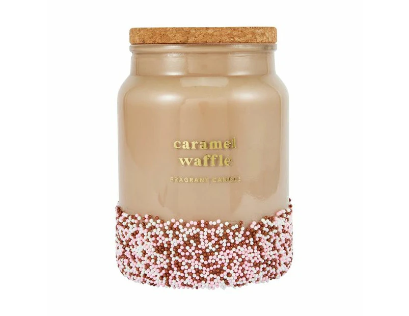 Sprinkles Waffle Fragrant Candle - Anko