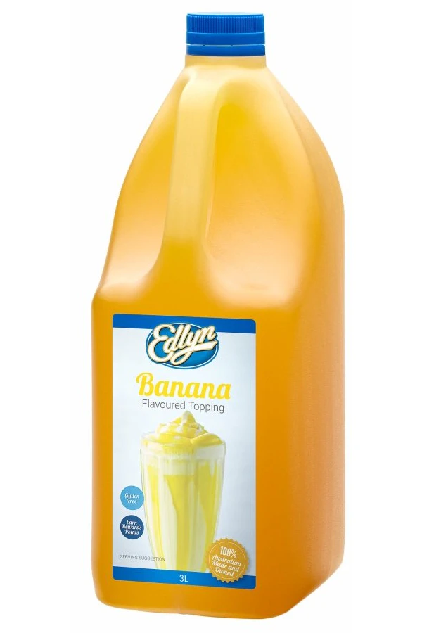 Edlyn Banana Topping 3Lt