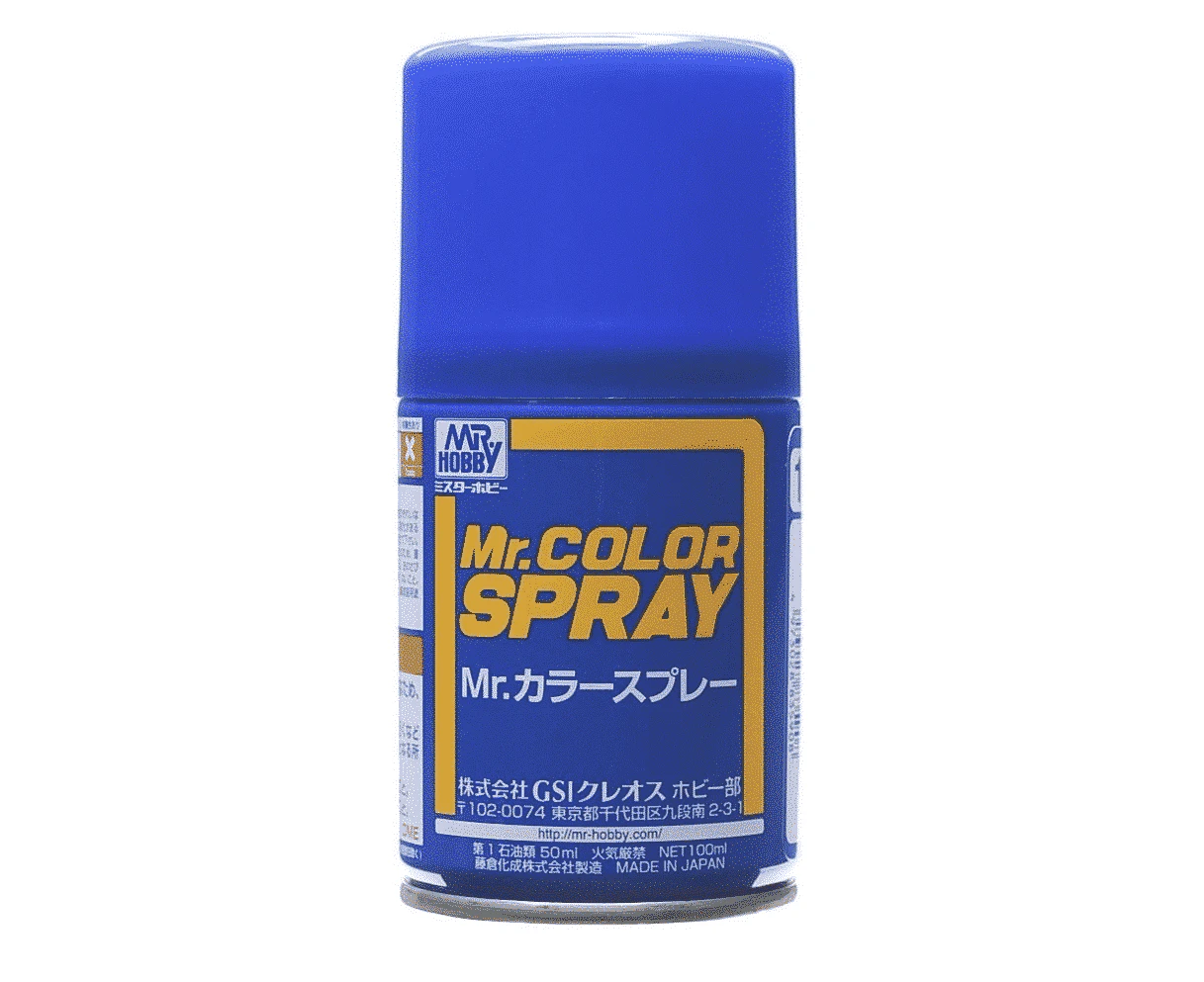 GSI Creos Mr Color Spray Character Blue Semi Gloss