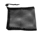 Durable Nylon Mesh Drawstring Pouch Golf Balls Holder Storage Net Bag Golf Accessory(M)