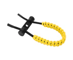 Compound Bow Wrist Sling Wrist Strap Braided Cord Rope Adjustable For Training Exercisingyellow