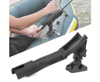 Universal Fishing Rod Base Holder Bracket Tool 360 Degrees Adjustable For Canoeing Kayak Drifting Ship