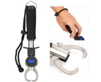 Portable Quality Stainless Steel Fishing Lure Pliers Controller Fish Lip Clip Accessory With Lanyard