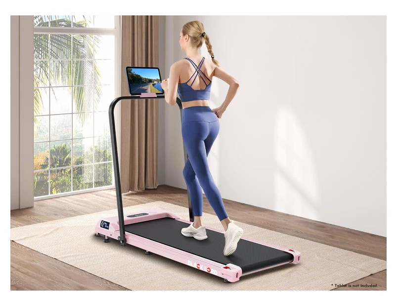 BLACK LORD Treadmill Electric Walking Pad Home Office Gym Fitness Foldable Pink