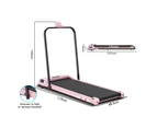 BLACK LORD Treadmill Electric Walking Pad Home Office Gym Fitness Foldable Pink