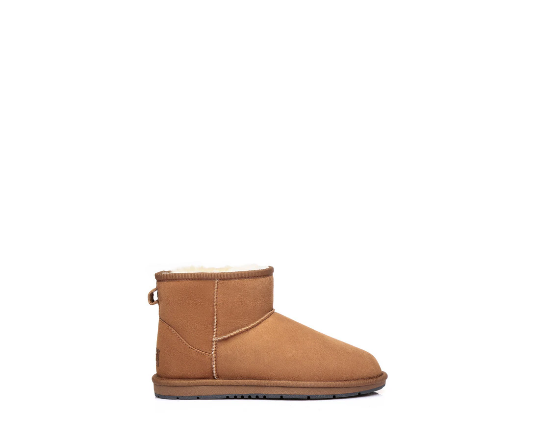 Ugg Australian Shepherd Mini Classic Suede | Cow Suede Upper - Women - UGG Boots - Chestnut