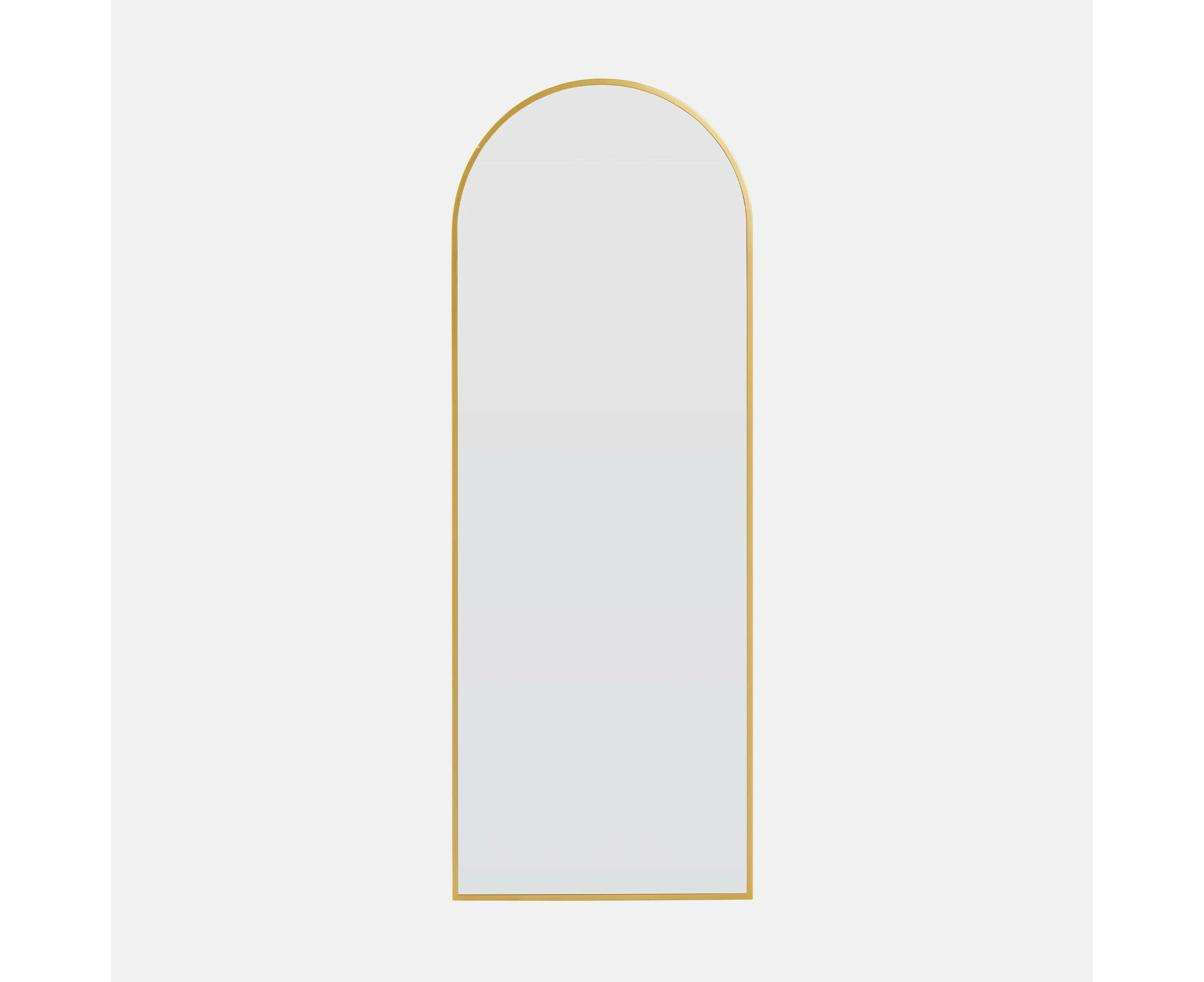 StyleHaus Arch Full Length Mirror 1700x610 Satin Brass Effect