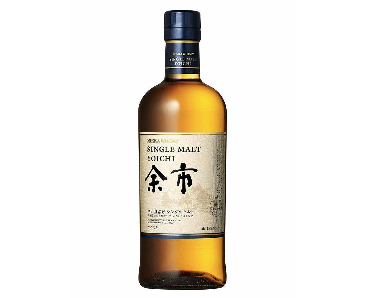 Nikka Yoichi Single Malt Whisky 45% 700mL Bottle