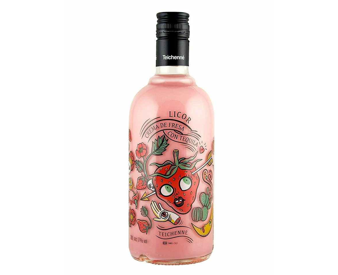 Tiechenne Strawberry Cream With Tequila 700ml