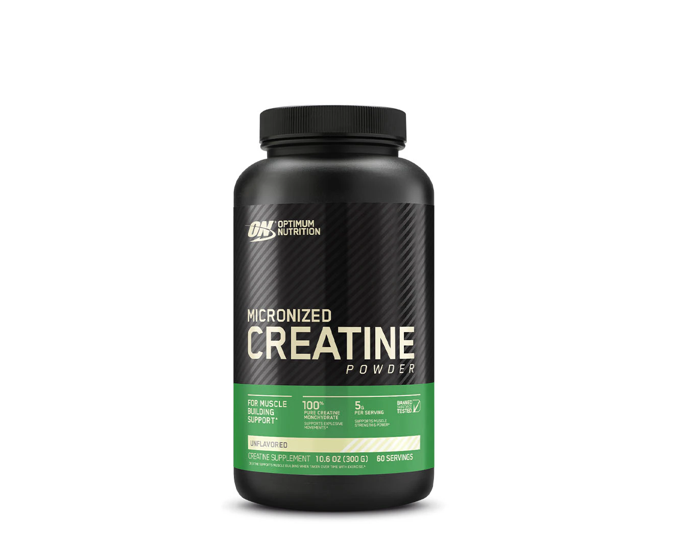 Optimum Nutrition Micronised Creatine Powder 300g / 60 Serves