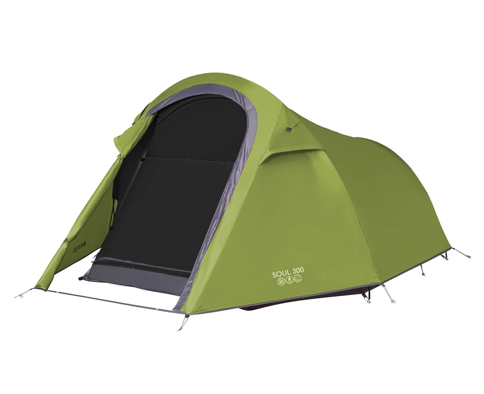 Vango Soul 300 3 Person Camping & Hiking Tent - Treetops (VTE-SO300-R)