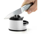 Kitchen Knife Sharpener Suction Grip for Knives Blades Scissors - Sharpening Tools