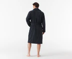 Tommy Hilfiger Men's Icon Towel Bathrobe - Navy Blazer