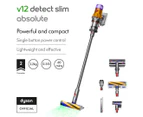 Dyson V12 Detect Slim™ stick vacuum cleaner (Yellow/Nickel)