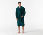 Bambury Unisex Retreat Microplush Robe - Teal