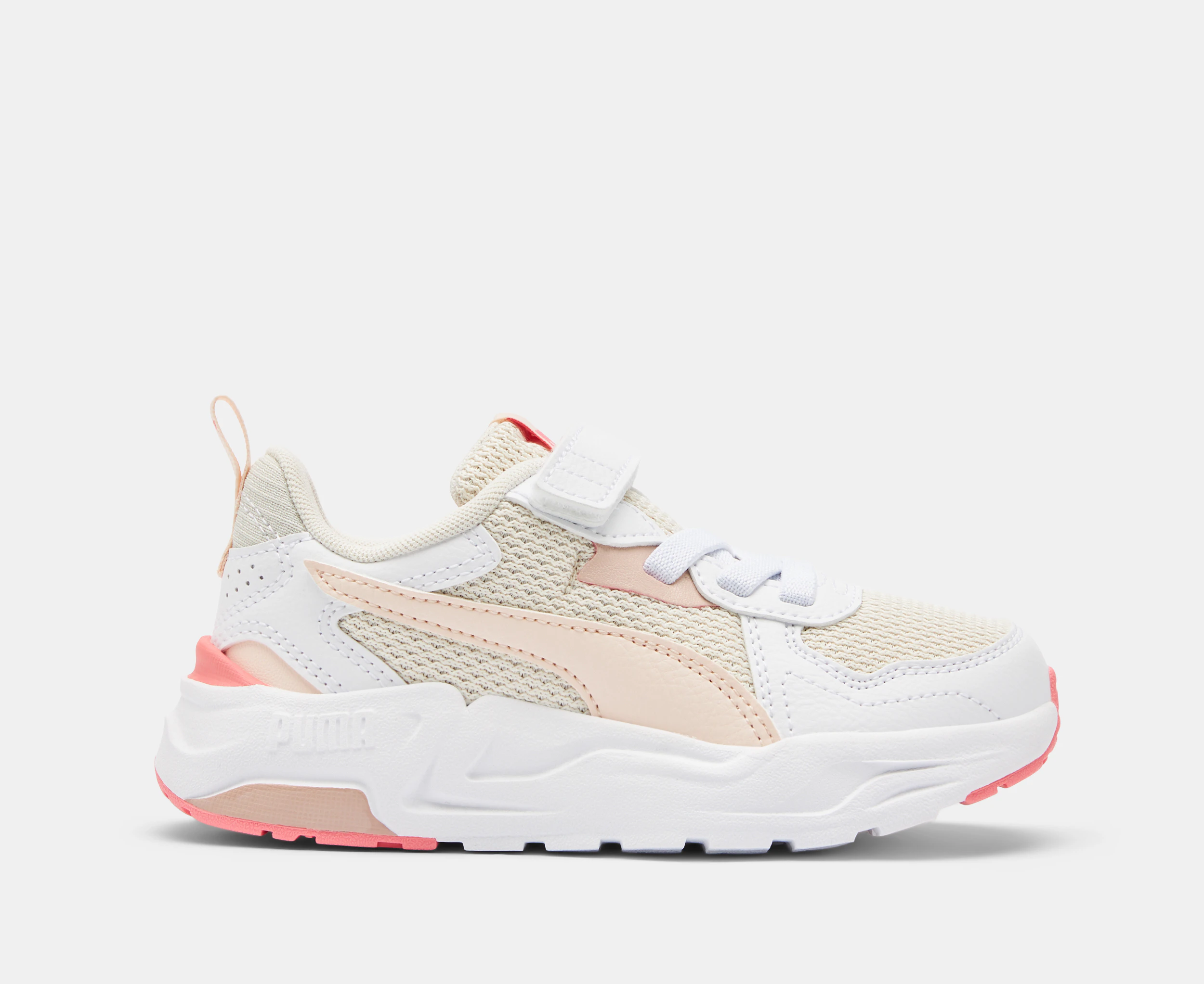 Puma Girls' Trinity Lite Sneakers - Sugared Almond/Rosebay/Puma White